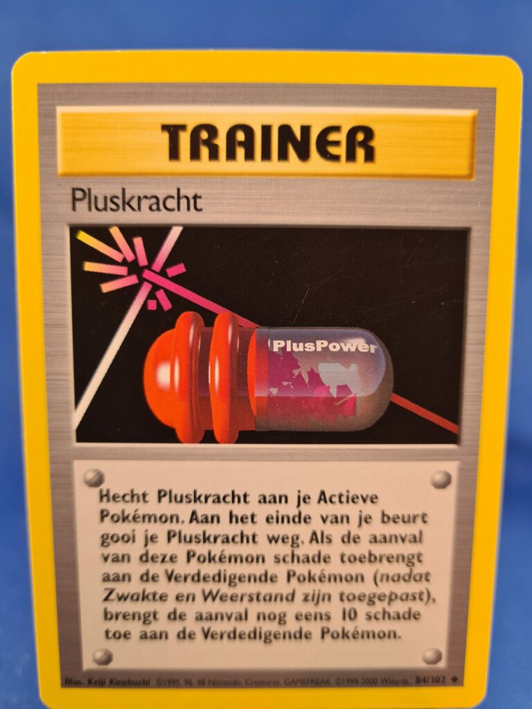 PlusPower 84 102 Base NL Pokemonkaartshop Nl