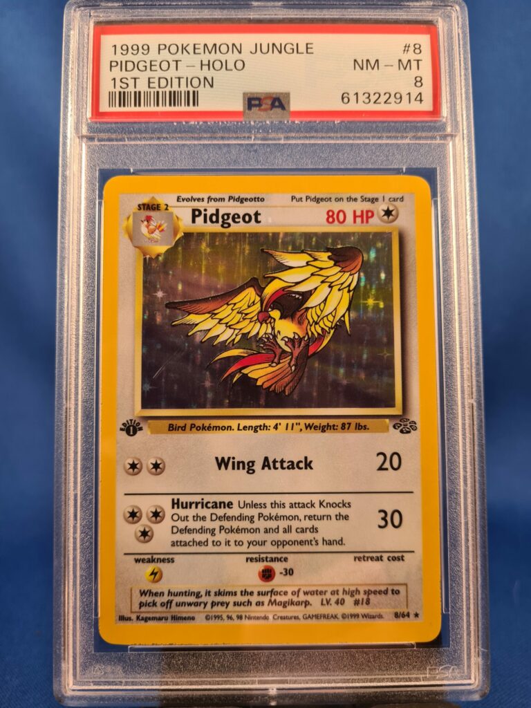 Pokemon online Pidgeot 8 1st Edition