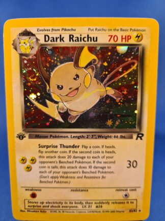 Dark Raichu 83/82 - Team Rocket (1st edition)