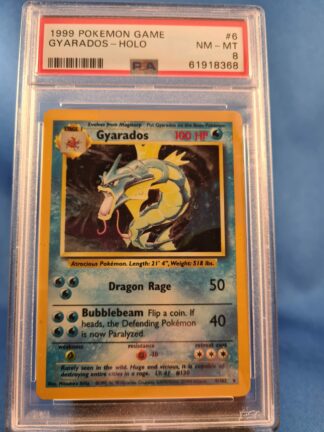 Gyarados 6/102 - Base (PSA 8)