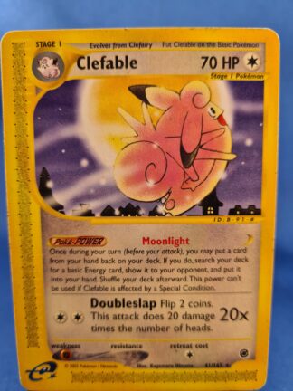 Clefable 41/165 - Expedition Base Set