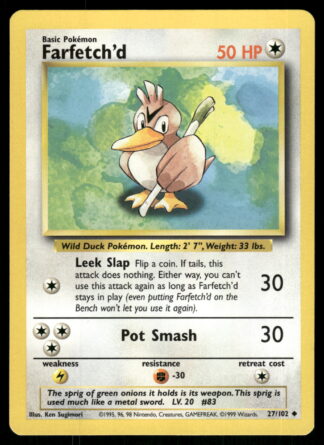 Farfetch'd 27/102 - Base
