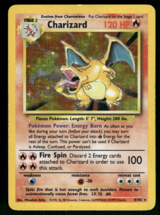 Charizard 4/102 - Base (EX)