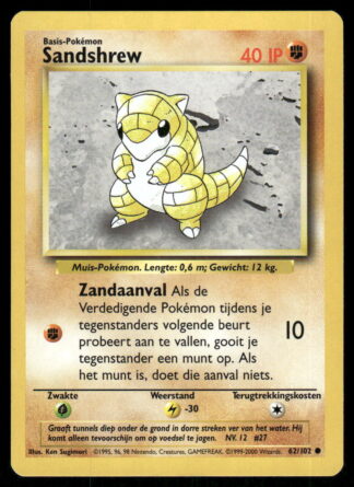 Sandshrew 62/102 - Base (NL)