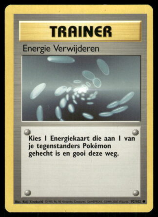 Energy Removal 92/102 - Base (NL)