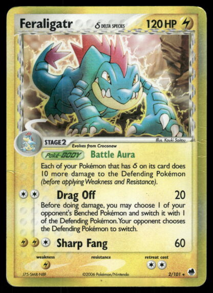 Feraligatr δ 2/101 - Dragon Frontiers