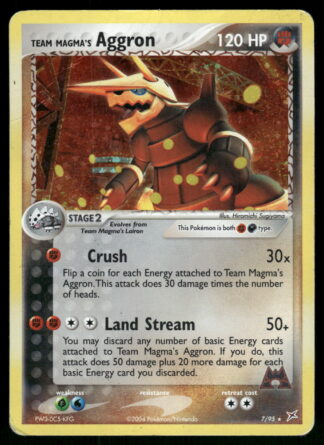 Team Magma's Aggron 7/95 - Team Magma vs Team Aqua