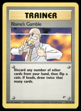 Blaine's Gamble 121/132 - Gym Heroes