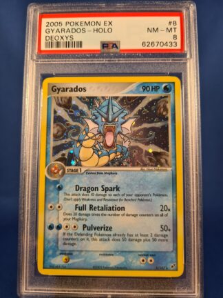 Gyarados 8/107 - Deoxys (PSA 8)