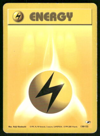 Lightning Energy 130/132 - Gym Heroes
