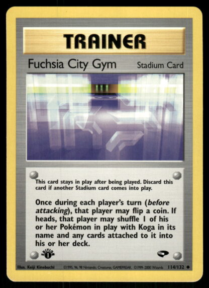 Fuchsia City Gym 114/132 - Gym Challenge (1st edition)