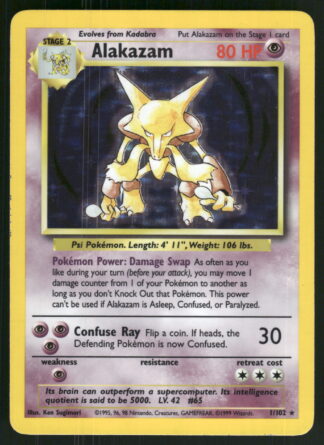 Alakazam 1/102 - Base