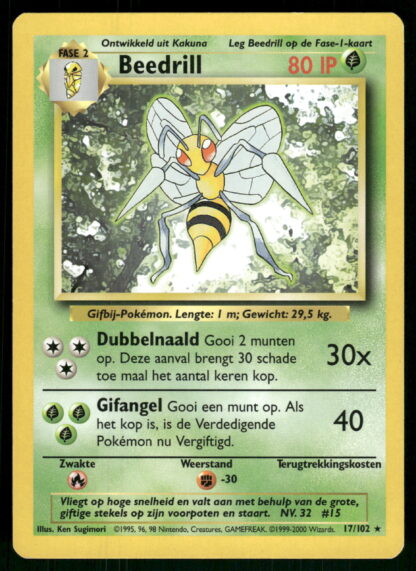Beedrill 17/102 - Base (NM) (NL)
