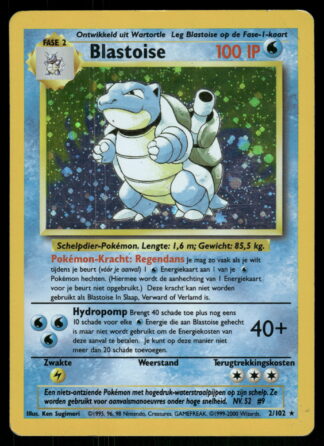 Blastoise 2/102 - Base (EX) (NL)