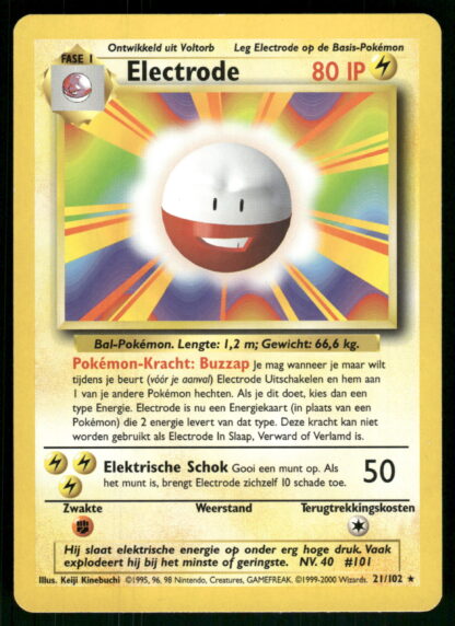 Electrode 21/102 - Base (NM) (NL)