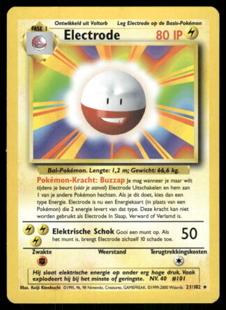 Electrode 21/102 - Base (NL) (NM)
