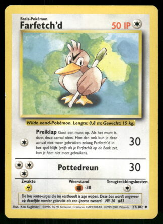 Farfetch'd 27/102 - Base (NM) (NL)