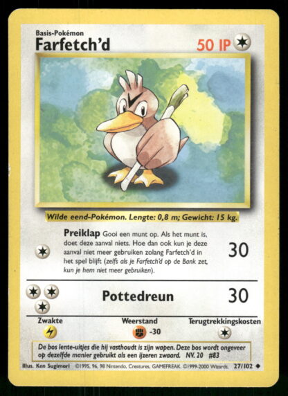 Farfetch'd 27/102 - Base (NM) (NL)