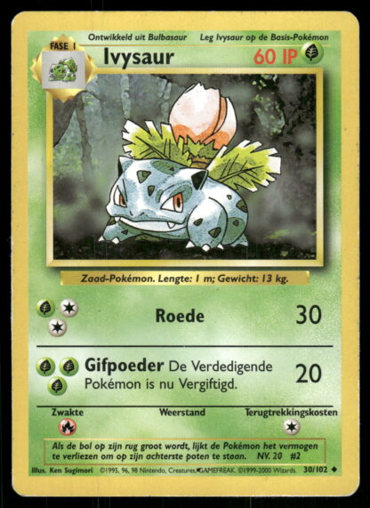 Ivysaur 30/102 - Base (NL) (EX)
