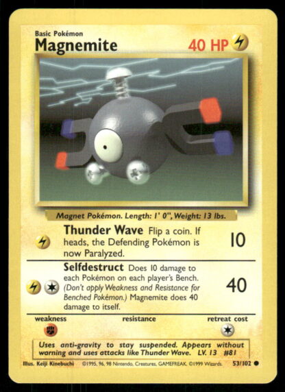 Magnemite 53/102 - Base (NM)