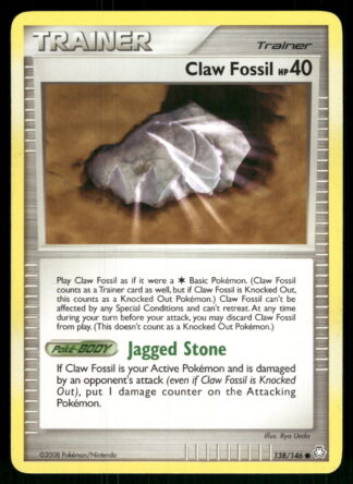 Claw Fossil 138/146 - Legends Awakened