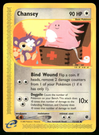 Chansey 72/165 - Expedition Base Set (NM)