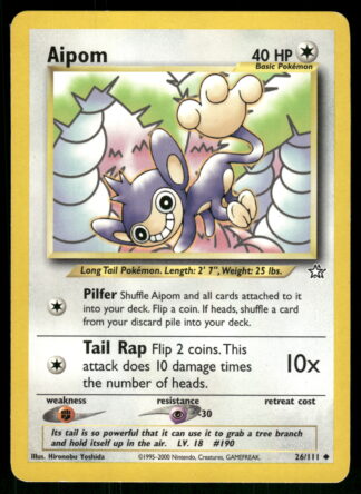 Aipom 26/111 - Neo Genesis (NM)