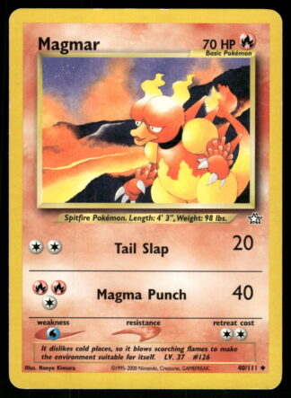 Magmar 40/111 - Neo Genesis (EX)