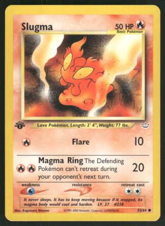 Slugma 53/64 - Neo Revelation (1st edition) (NM)