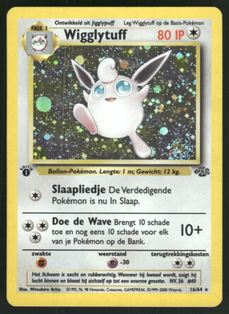 Wigglytuff 16/64 - Jungle (1st edition) (NL) (EX)