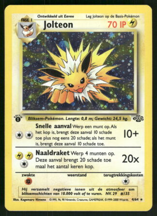 Jolteon 4/64 - Jungle (1st edition) (NL) (EX)