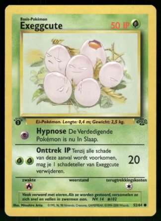 Exeggcute 52/64 - Jungle (1st edition) (NL) (EX)