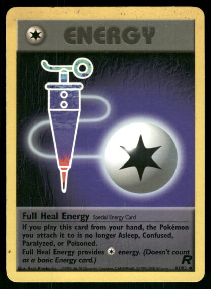Full Heal Energy 81/82 - Team Rocket (EX)