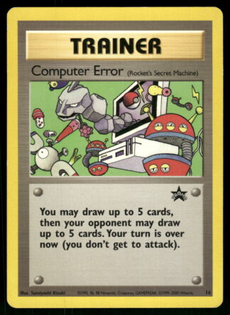 Computer Error 16/53 - Wizards Black Star Promos (NM)