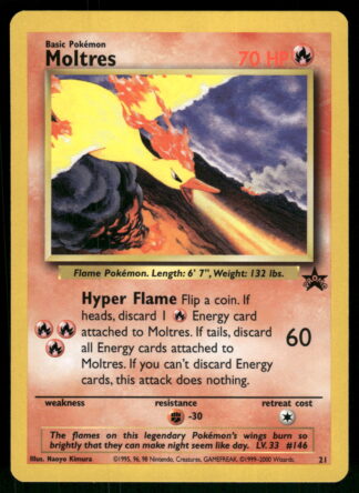 Moltres 21/53 - Wizards Black Star Promos (NM)