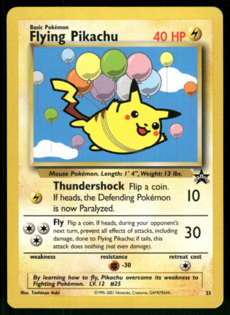 Flying Pikachu 25/53 - Wizards Black Star Promos (NM)