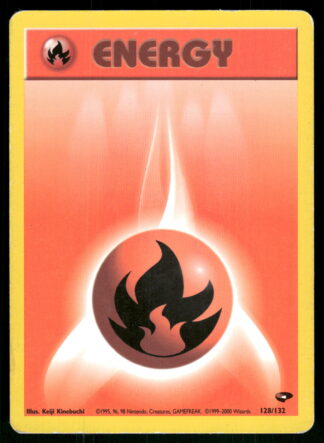 Fire Energy 128/132 - Gym Challenge (EX)