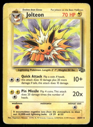 Jolteon 20/64 - Jungle (Good)