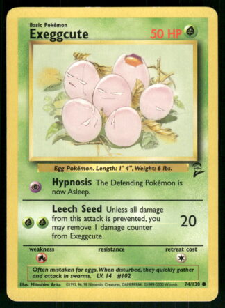 Exeggcute 74/130 - Base Set 2 (NM)
