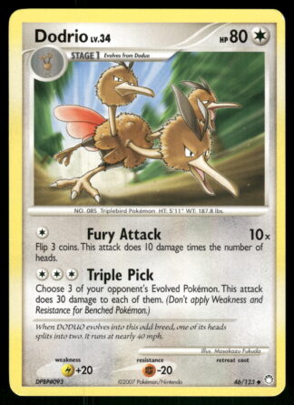 Dodrio 46/123 - Mysterious Treasures (NM)