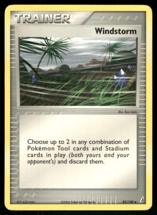 Windstorm 85/100 - Crystal Guardians (EX)