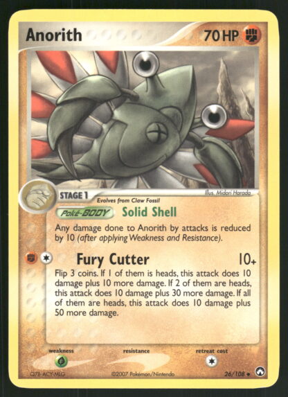 Anorith 26/108 - Power Keepers (EX)