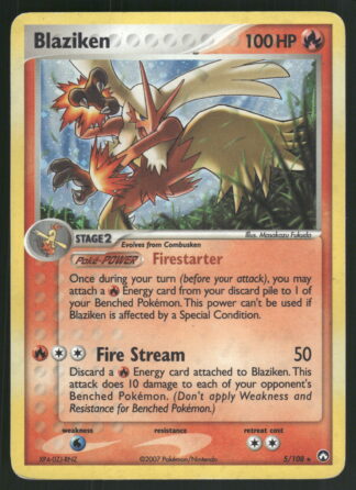 Blaziken 5/108 - Power Keepers (EX)